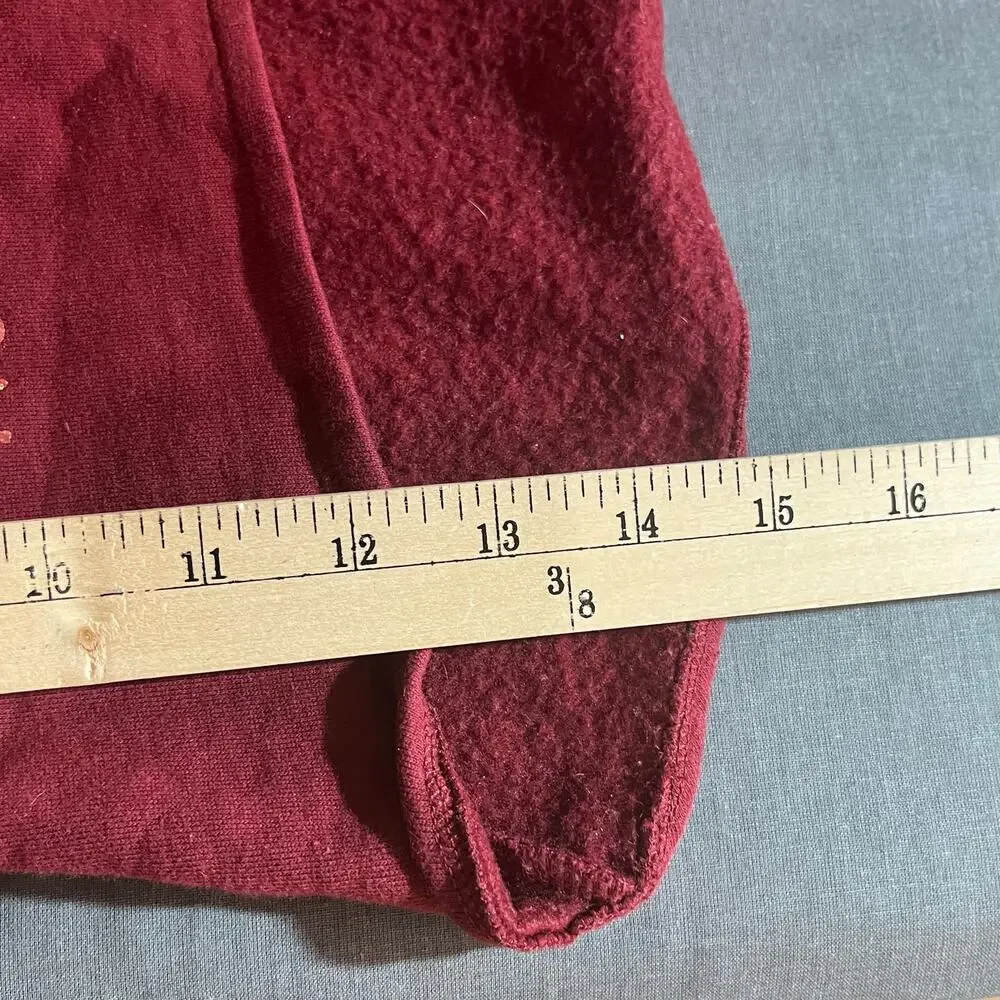 Harley Davidson Hoodie‎ Sweatshirt Girls Size 4/5 Red Fleece Pullover Casual